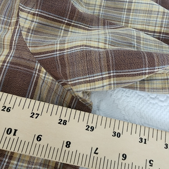 Cabela's Men's Plaid Short Sleeve Shirt Size 2XL - Picture 5 of 5